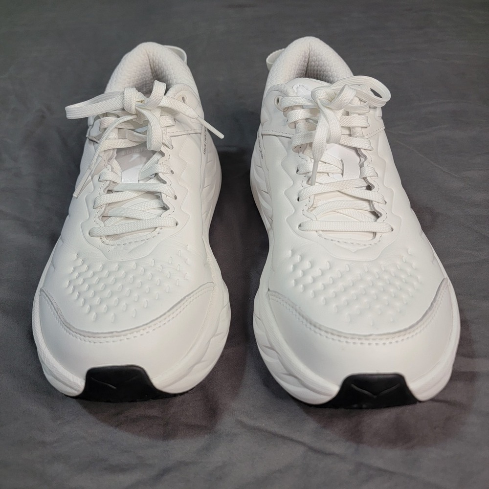 Hoka Bondi SR Running Shoes Womens 9 US White Work Sneaker Slip Resistant - Picture 2 of 14